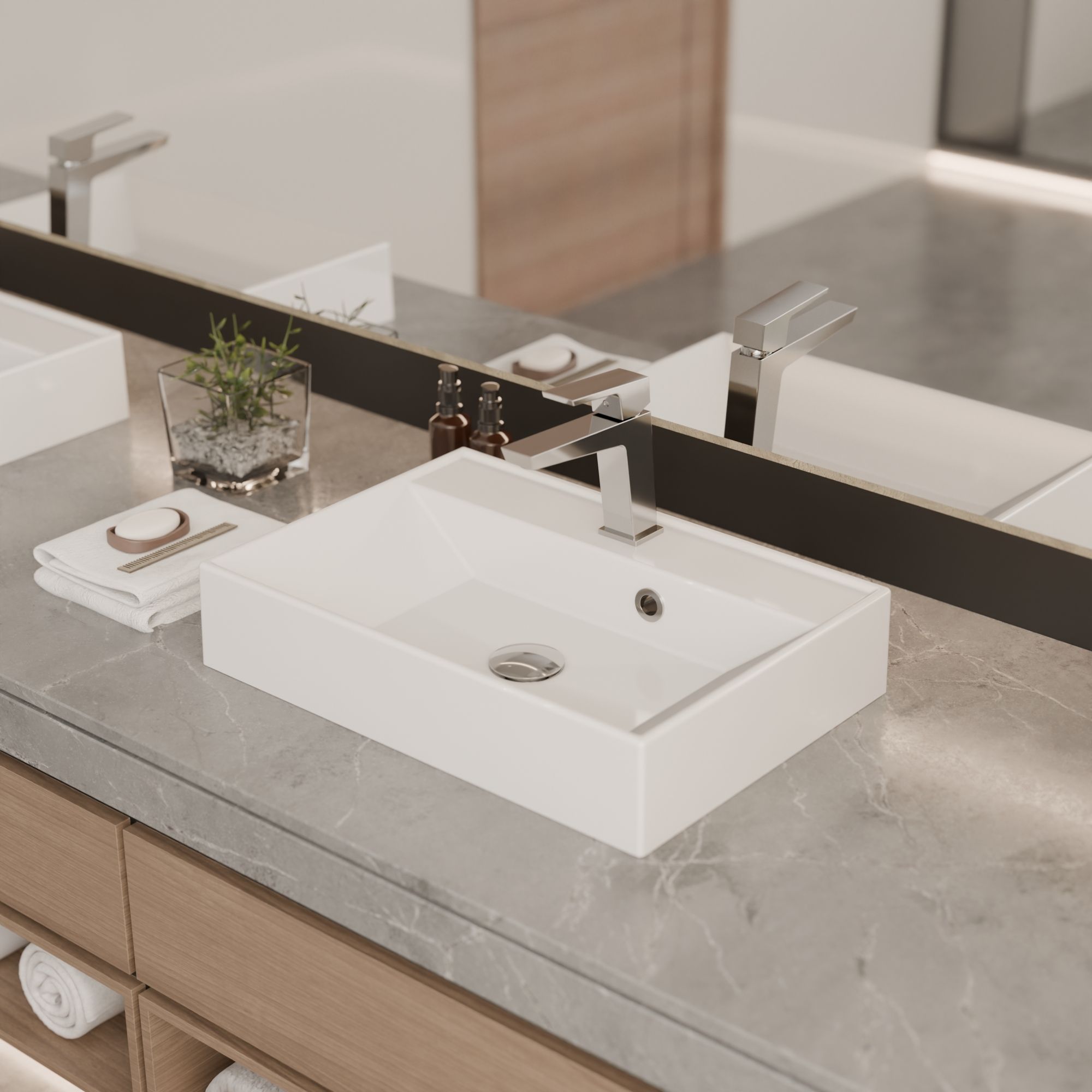 Zestaw ponadczasowa łazienka 